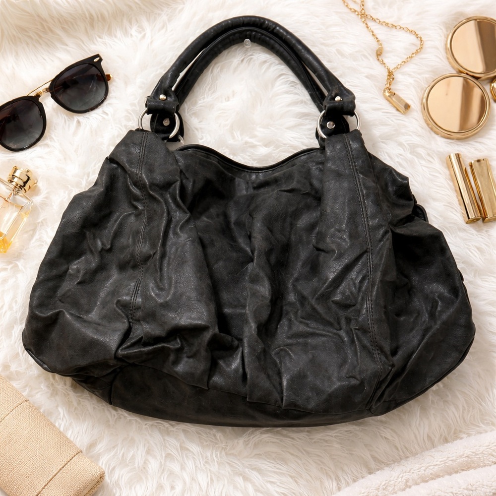Boho Faux Leather Handbag